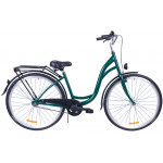 Mestský bicykel 28 Fuzlu City S-1 zelená Mestský bicykel 28 Fuzlu City S-1 zelená